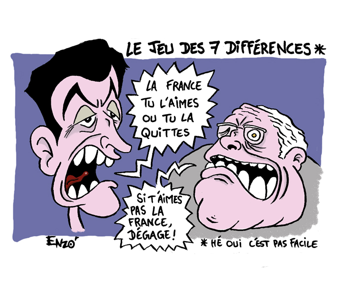 Sarko et Le Pen